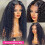 13x6HD Deep Wave360Lace Frontal Wig24-32 ιντσών, Σγουρά ανθρώπινα μαλλιά Water Wave, δώρο γενεθλίων για 5