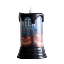 Candela elettronica di Halloween per decorazioni interne (confezione da 1)