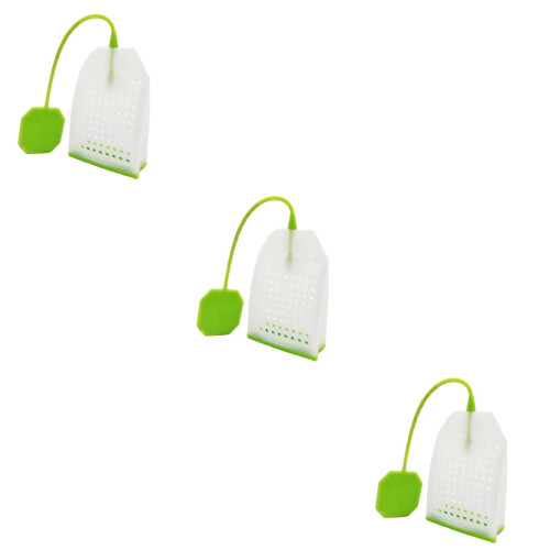 infuseur à thé en silicone, lot de 3 pièces