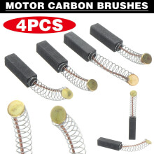 Mosiee 4-delige set koolborstels (6 mm * 6 mm * 20 mm) voor reparatie van een standaard elektromotor