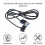 USB 3.0 data sync cable 6.56ft for Asus EeePad 4