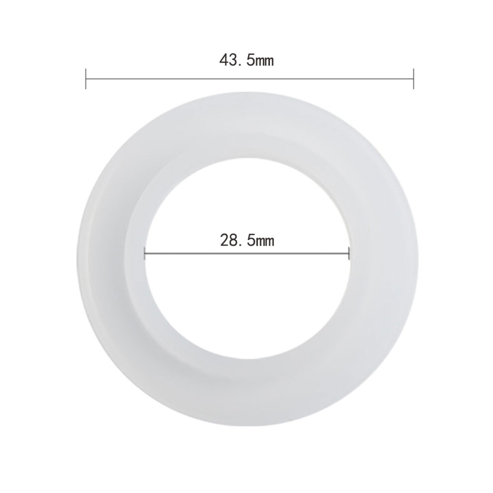 Silicone Ring Gasket For Bathtub Sink Plug 2 Pcs 9314556098161