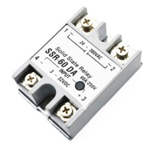 Relé de estado sólido Mosiee SSR-10-100DA, control de CC y CA