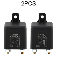 12V 100A 4 tűs, nagy teherbírású elosztott töltésrelé, 2 db