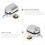 Shower Door Wheels Set Top and Bottom Rollers 6