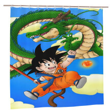 Sprchový záves Son Goku 72x72 palcov s 12 háčikmi
