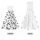 Handdoeken met dalmatiërprint, koraalfluweel, 2-pack 1