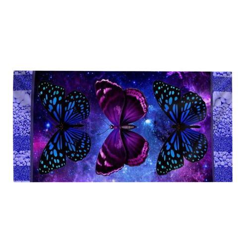 Πετσέτα θαλάσσης FAMTKT από μικροΐνες, ανθεκτική στην άμμο, ελαφριά 30x60 ίντσες 1