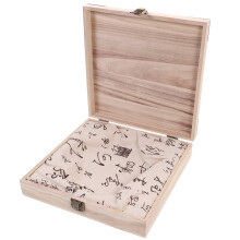 Boîte à thé en bois pour conserver les galettes de Pu'er et ensemble en bambou