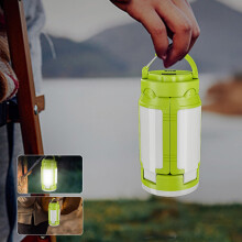 Wiederaufladbare Campinglampe, tragbare Notleuchte, 1 Stück