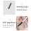 Clear Eyebrow Setting Gel Waterproof 1.81 oz 6
