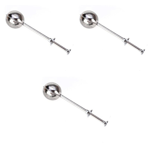 Boules à thé en acier inoxydable (lot de 3)