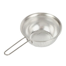 Frituurmandje met net, vierkant formaat, voor friet, garnalen (4 stuks)