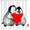 Duschvorhang „Pinguin“, wasserdicht, Polyester, 183 x 183 cm 1