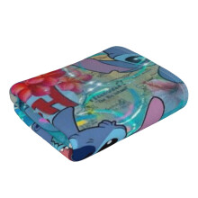 Serviettes de toilette Stitch pour salle de bain, douces et absorbantes, lot de 2