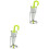 Paraply teinfuser rustfrit stål 2 stk. 1