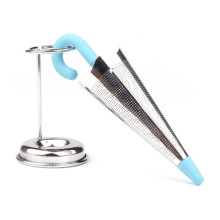 Infuseur à thé en acier inoxydable, parapluie réutilisable, 1 pièce
