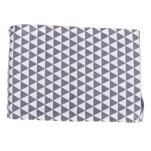 Housse anti-poussière pour micro-ondes en coton et lin, 30 x 90 cm, grise