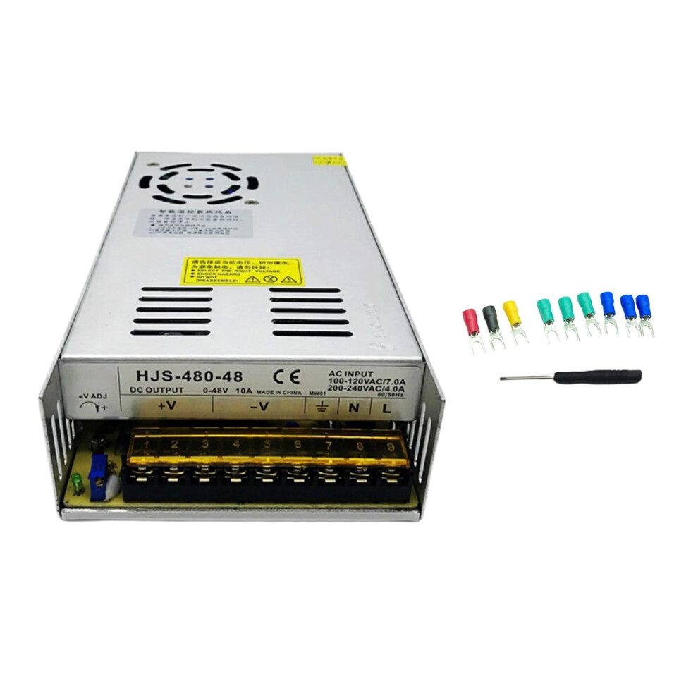 Mosiee Dc Power Supply 0-48V 10A 480W Adjustable 9107258933355
