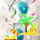 Summer party decorations hanging swirls 10 pcs 6