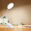 LED-skrivebordslampe med klips og USB-opladning 1