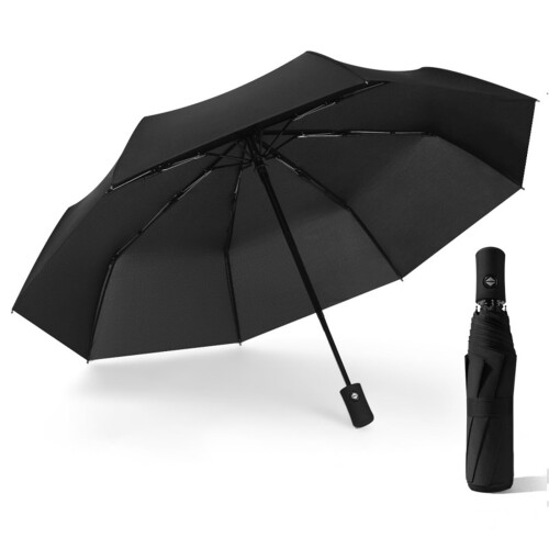 Kayannuo automatic golf umbrella black 42 inches