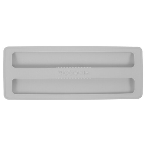 Couvercle de grille-pain en silicone gris 2 tranches