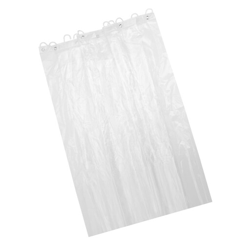 Bathtub shower screen transparent decorative lining
