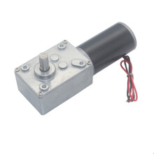 Mosiee DC12V dubbele as wormwielmotor 5 RPM