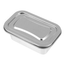 Ruostumattomasta teräksestä valmistettu pakastimen säilytysastia, 1 pakkaus