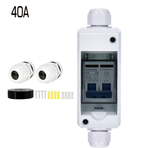 PV-scheidingsschakelaar DC500V Waterdichte zonnebox