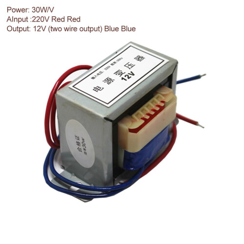 Mosiee EI strømtransformator 220V til 12V/24V 30W