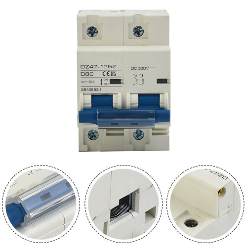 MCB Micro Auto Accu Beveiliging DC Stroomonderbreker