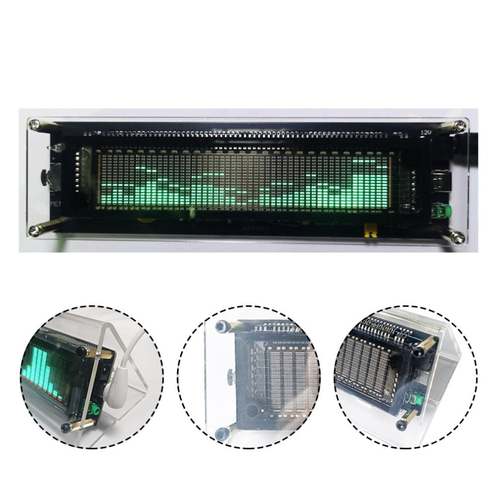 Audio Spectrum Analyzer Display With Rhythm Detection 9107258937834