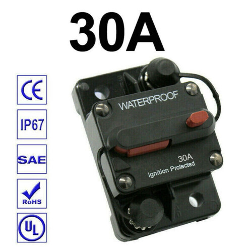 Αδιάβροχος διακόπτης αυτοκινήτου 30-300A 12V-24V DC