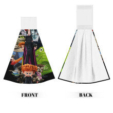 Prosoape de mână Hotel Transylvania din catifea coral cu buclă Velcro