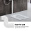 Toilet Drainage Accessory for Bathroom Tub 4