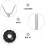 Y-shaped top bolt baby gate spindle 4 pcs 2