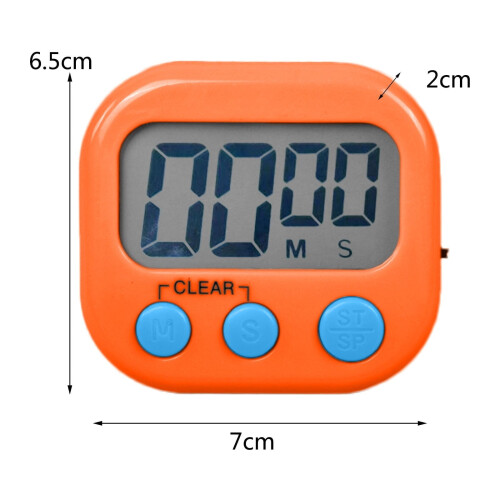 Digital Kitchen Timer for Kids and Teachers, Count Up/Down, 2