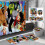 Set de duș Dragon Ball, poliester impermeabil, 4 piese 1