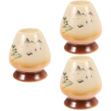 Support en céramique pour fouet à thé japonais (lot de 3)