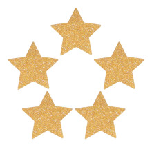 Eease100 piezas de confeti de estrellas con purpurina que no se desprende, papel duro con purpurina para decoración de baby showers, bodas y fiestas