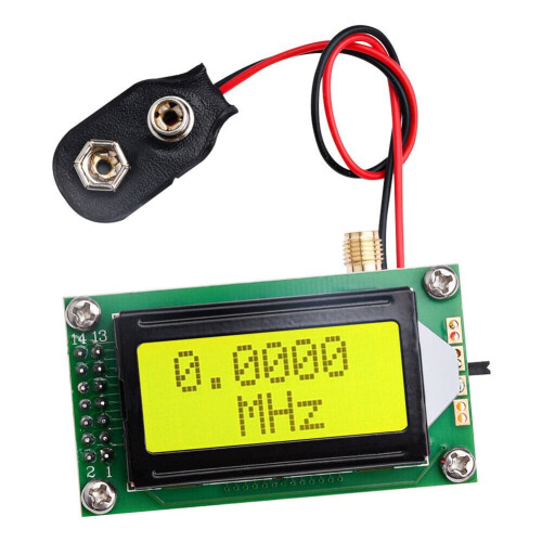 RF Frequency Counter Meter1–500MHz Ham Radio Tester