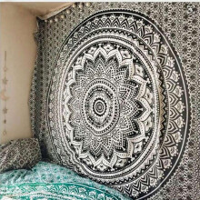 Mandala gobelin bohém fali dísz 1 db 2 méretben