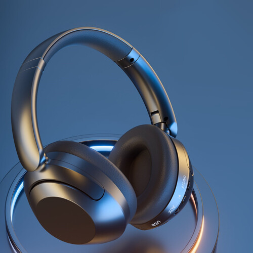 Draadloze over-ear hoofdtelefoon met microfoon en Bluetooth 5.3-connectiviteit. 1
