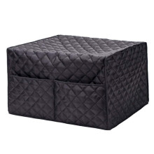 Housse de four grille-pain en coton et lin avec poches