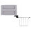 Ensemble de couvercle de rechange pour grille-pain (1 pièce) 1