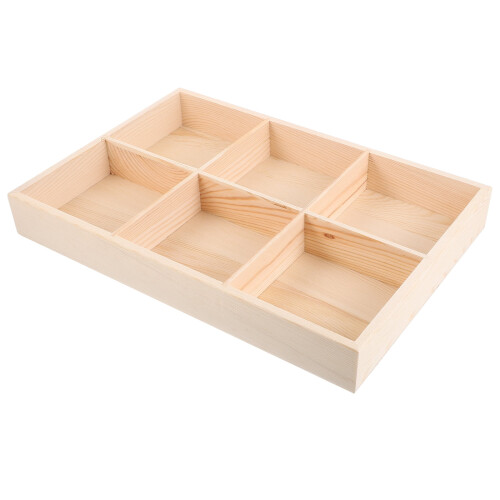 Trä tepåse och sockerpaket förvaringslåda