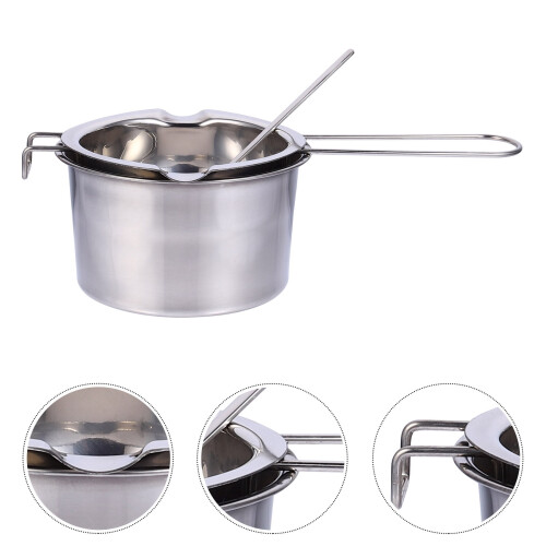 Stainless Steel Cheese Melting Pot 1 Set 2