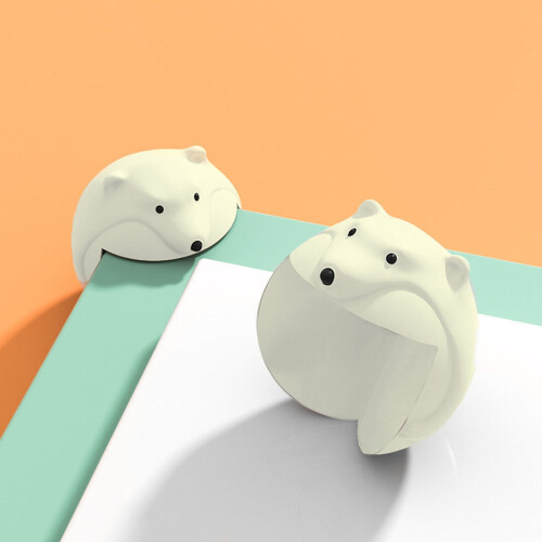 Silicone Table Corner Protector Animal Shape 4-Pack 2